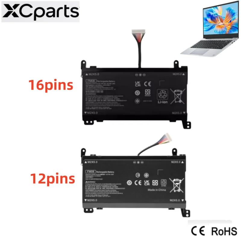 

8Cell New HSTNN-LB8A HSTNN-LB8B FM08 Battery Laptop For HP Omen 17-AN116UR AN003UR AN009NV AN014NA AN025NS AN040UR AN044TX