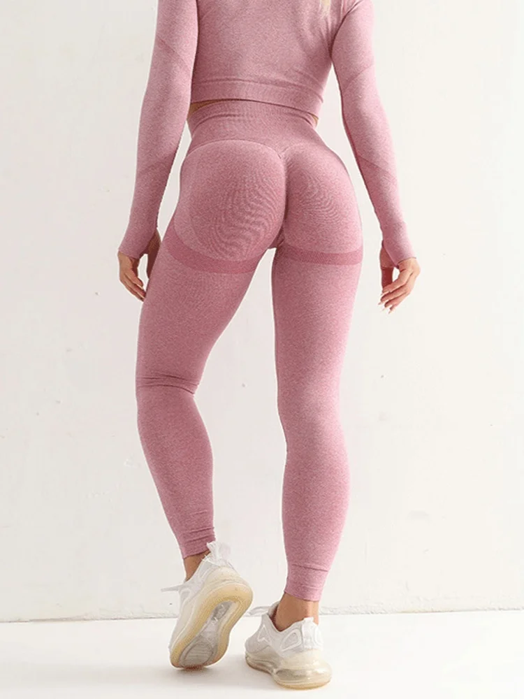 Peach Exaggerates Hips Yoga Clothes Tight High Waist Sports Fitness Pants