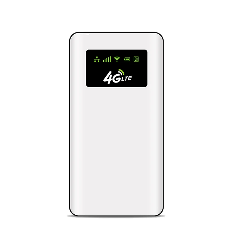 4G Mifi Router 150Mbps 100M Network Port 5000Mah Mifi Modem Car Mobile Wifi Hotspot With Sim Card Slot