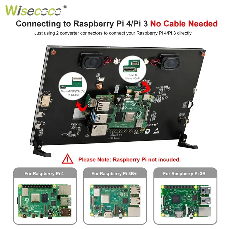 라즈베리 파이 10.1인치 1024*600 1280*8 - Raspberry Pi 10.1 Inch Capacitive Touch Screen Ips 리뷰 및 가격