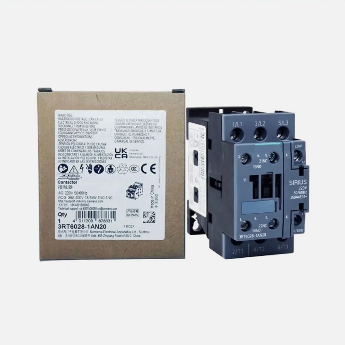 

3RT60281AN20 3RT6028-1AN20 Контактор