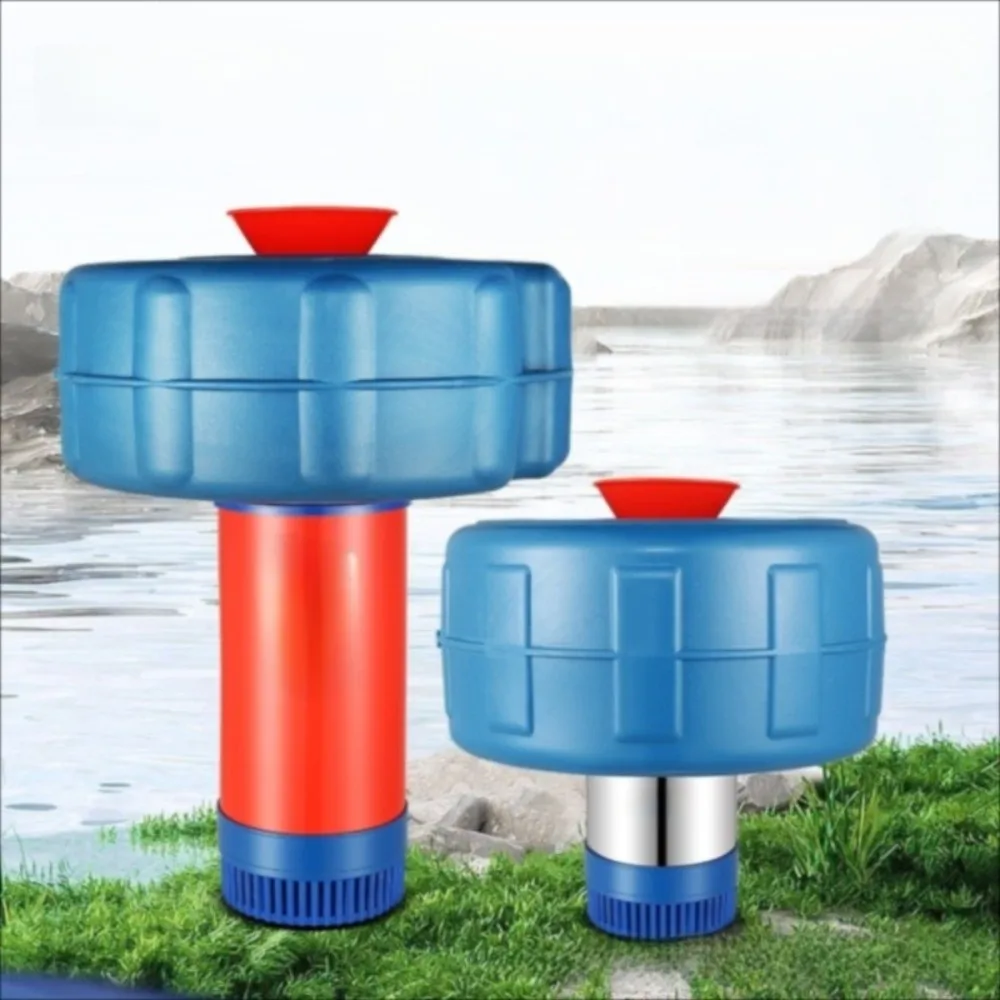 Multi Purpose 2 in 1 Water Turbine 750W All Copper Motor Fish Pond Oxygen Pump Floating Water Pump Farmland Irrigation