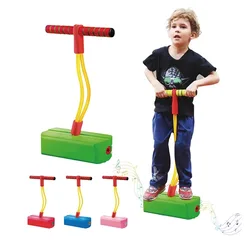 Foam stick Jumping bar Indoor and outdoor fun fitness to improve the sense of bouncing toys Children's sports games Boys girls