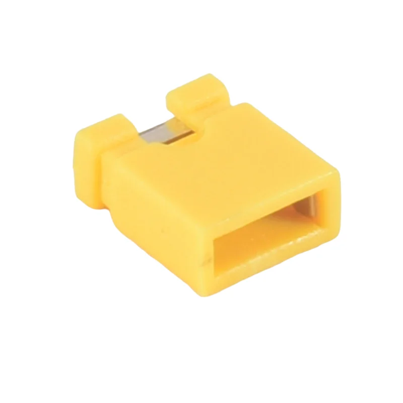 AS95-100Pcs 2.54MM Jumper Cap Open Type Shorting Cap Shorting Block Shorting Cap Socket Pin Header Connection Block