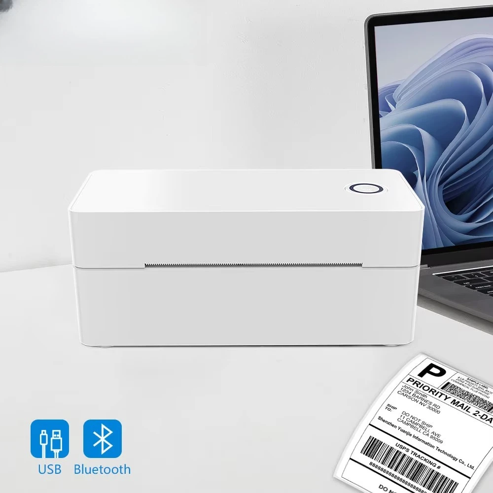 Marklife 4 X 6 Thermal Label Barcode Printer With 160mm/s High Printing Speed 4inch Shipping Label Maker