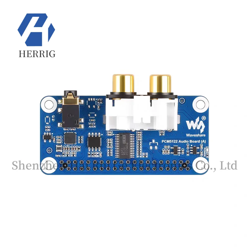 

Raspberry Pi 5/4B DAC Audio Decoder Adapter Board PCM5122 HIFI Stereo Codec Expansion Board