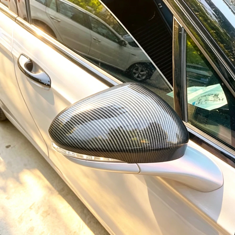 

Car Styling For Ford Mondeo 2013-2018 Rearview Mirror Cover Cap Hood Housing Trim Car Styling Accessory for Enhanced Vehicle Loo
