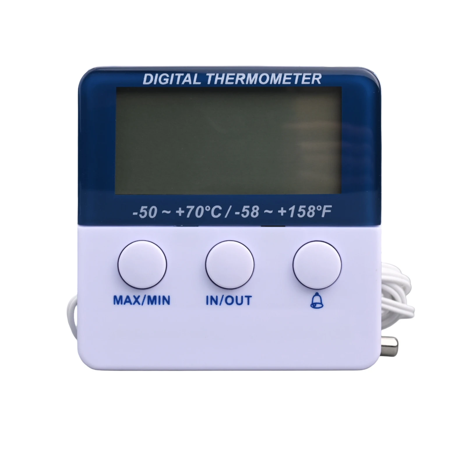 Electronic Alarm Thermometer Digital Fridge Thermometer Fridge Compact Size Easy To Use User-friendly Large Display