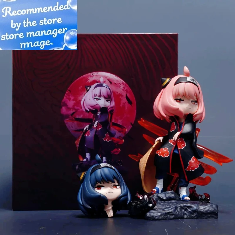 

Anime Spy×family Figurine Manga Anya Forger Figure Double Headed PVC 18cm Model Statue Figurine Collection Birthday Toys Gifts