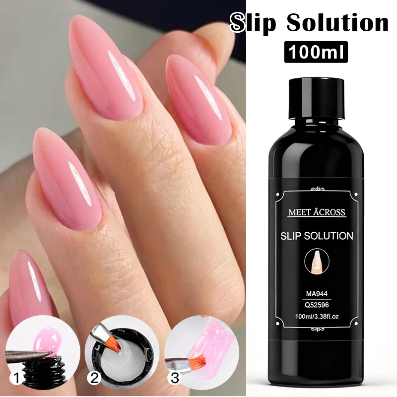 Solution anti-décollement pour ongles 3.38oz Dissolvant à action rapide pour gel de construction acrylique Soin des ongles longue durée Manucure Pédicure SANS HEMA/TPO