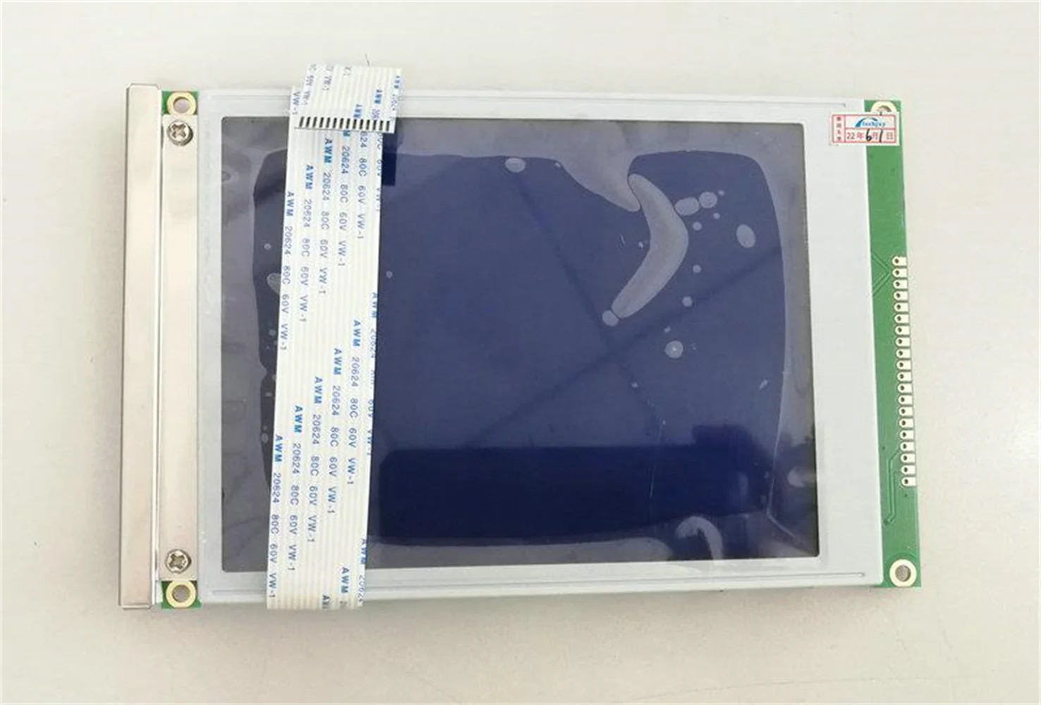 AG320240A4 14 Pins 5.7" LED Screen Display For Injection Machine Perfectly Compatible LCD Screen 8080 Parallel 14pin Blue LC7942