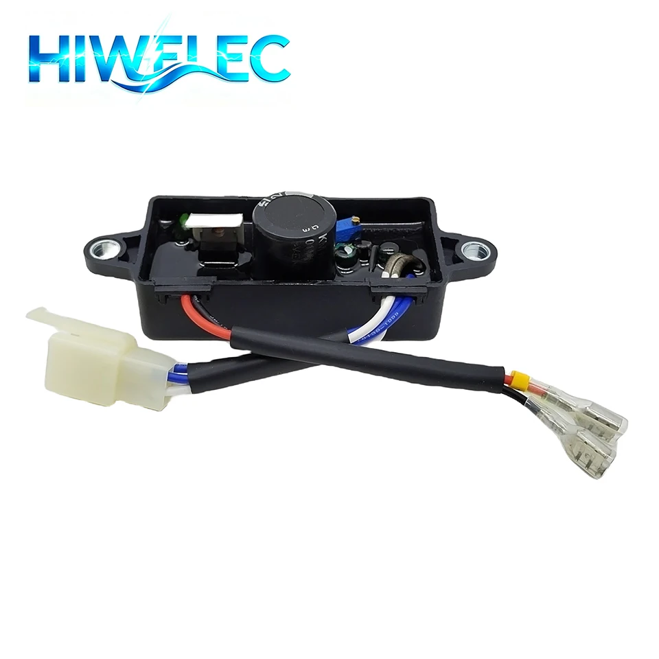 1PC 2KW-3KW AVR Generator Automatic Voltage Regulator Stabilizer 2 Styles Generator Spare Part 250V 220UF