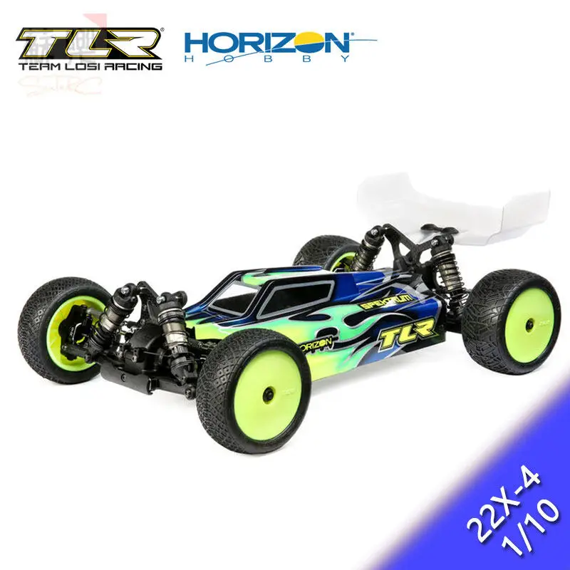 TLR Horizon RC Buggy TLR03020 1 10 22X 4 4WD Electric Offroad Model Car Kit Adult Competition Hobby Racing Enthusiasts