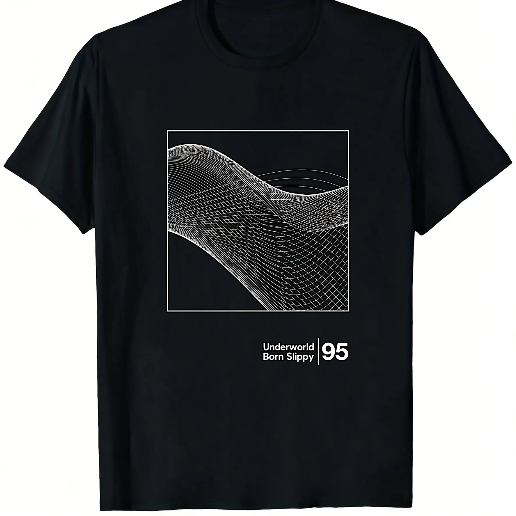 Men'S Graphic T-Shirt Featuring Underworld'S 'Born Slippy Designed To Resist Shrinking Available This Streetwear Piece Offers