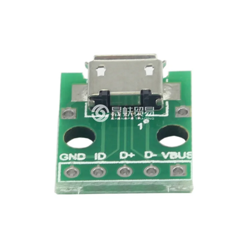 MICRO USBTurnDip UsbBType Mike5p Patch to Direct Plug Switchboard Data Cable Connection Board
