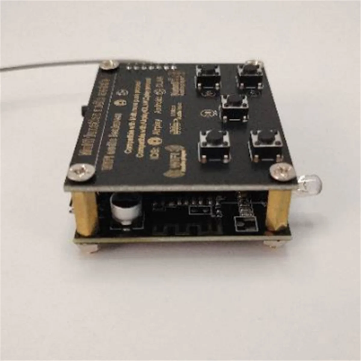 POP-lWB05 WiFi وبلوتوث 5.0 وحدة بلوتوث I2S لوحة إخراج تناظرية ESS9023 مع Airplay DLNA Wifi