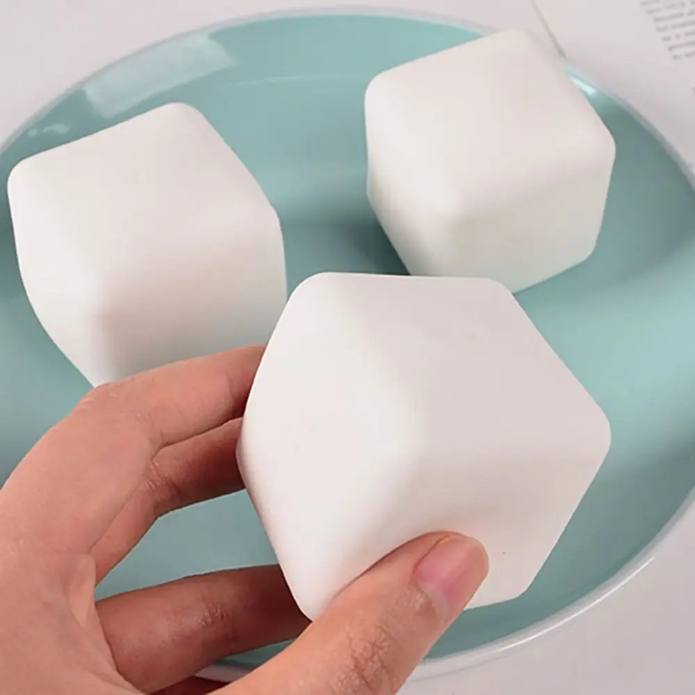Ventilation Toy Square Tofu Pinching Toy Stress Relief Slow Rebound Fidget Squeeze Toy Simulation Tofu Slow Rebound Toy