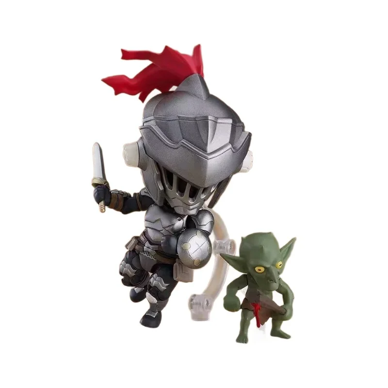 1042 Goblin Slayer Bewegliche Anime-Figur mit Austauschbarem Gesicht Sammlerstück Modell Desktop-Dekoration Ornament in Box