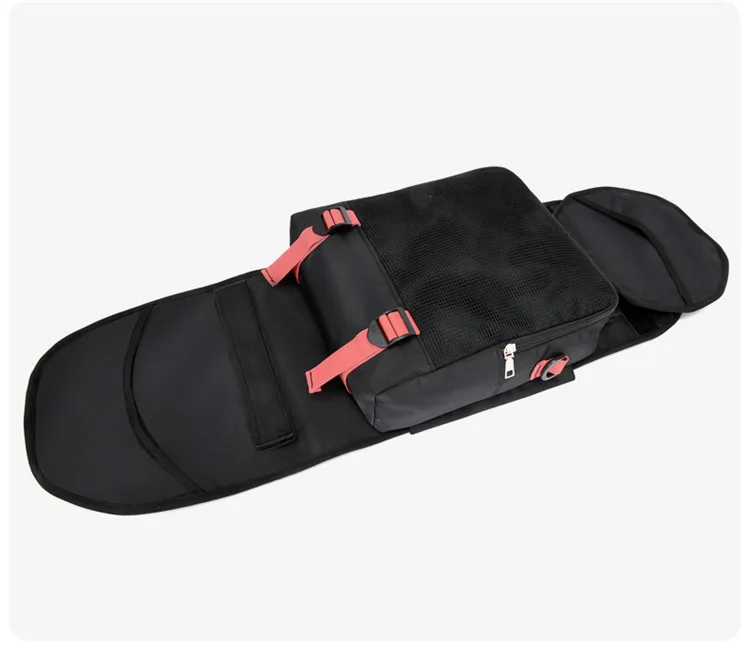 Electric Skateboard Backpack Land Surfboard Bag Double Rocker Bag Waterproof Folding Storage Protective Gear Bag