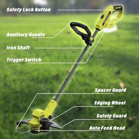 8 best sales घास ट्रिमर इलेक्ट्रिक - №8