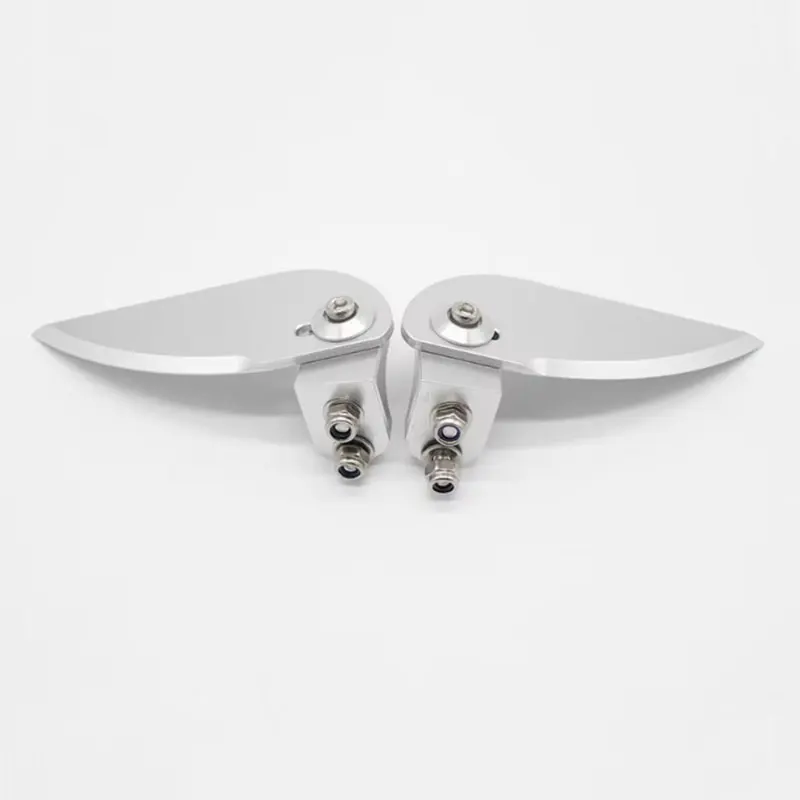1 Set Rc Boat Adjustable Aluminum Turn Fins High Quality Turn Fins 55x21mm /67x24mm For Rc Racing Boat High Speed Boat