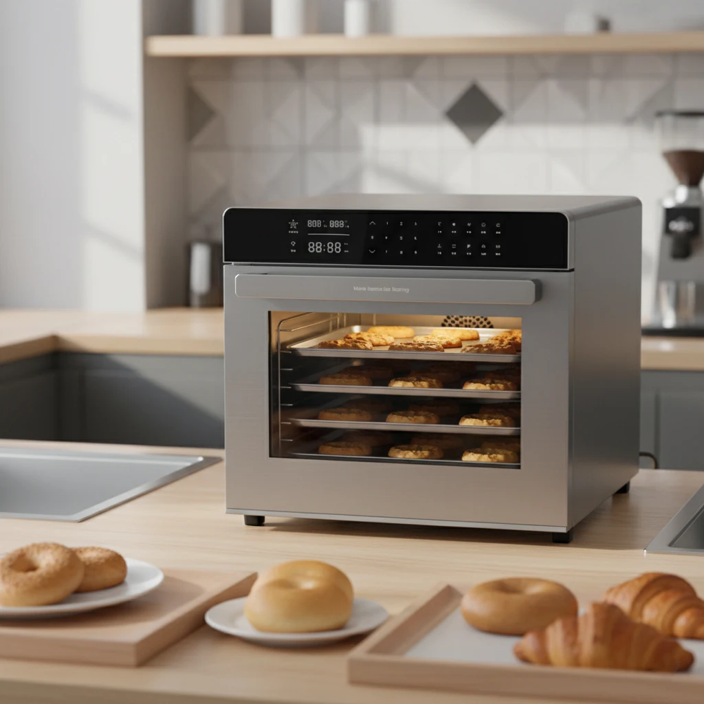 2000W 60 Slice Convection Bake Open-Hearth Humidification Electric Commercial Household Stainless Steel Convection