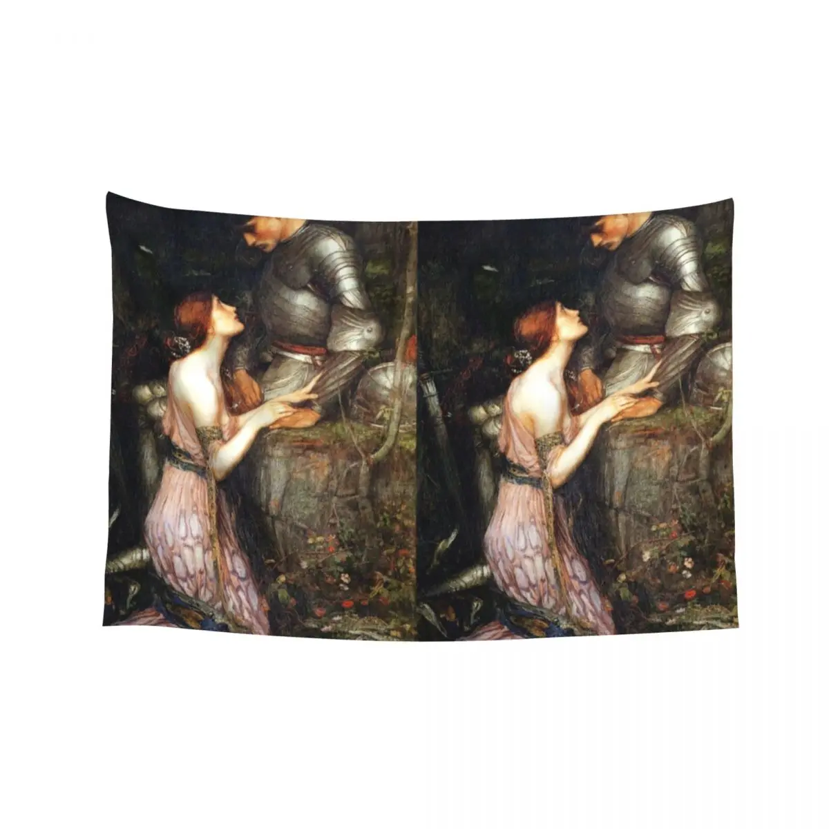 

Lamia and the Soldier - John William Waterhouse Tapestry Carpet Wall Room Aesthetic Bedroom Decoration Tapestry