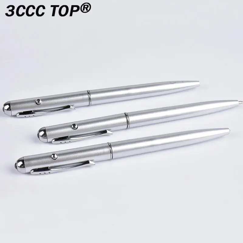 1PC Creative Magic LED UV Light Ballpoint Pen Invisible Ink Pen Secret Message Writing Drawing Pen Ballpoint Pens School Supplie
