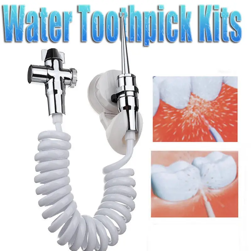 Jato de água spa dental, irrigador dental, dentes escova, pick cleaner, 12 pcs