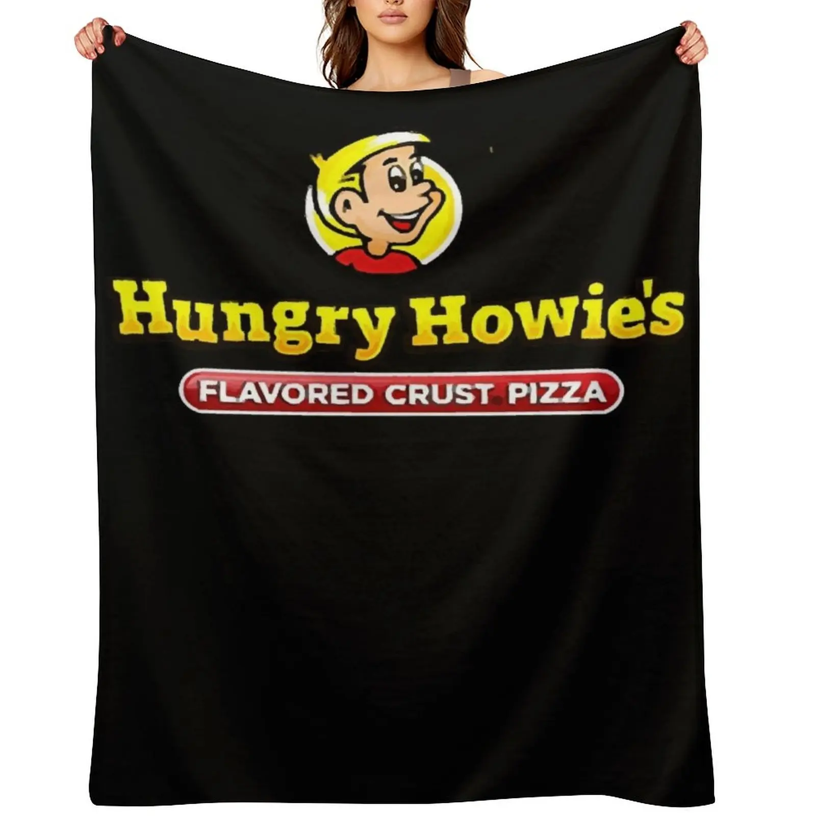 

Hungry Howie's Pizza Throw Blanket blankets and throws Bed Fashionable Personalized Gift Soft Blankets