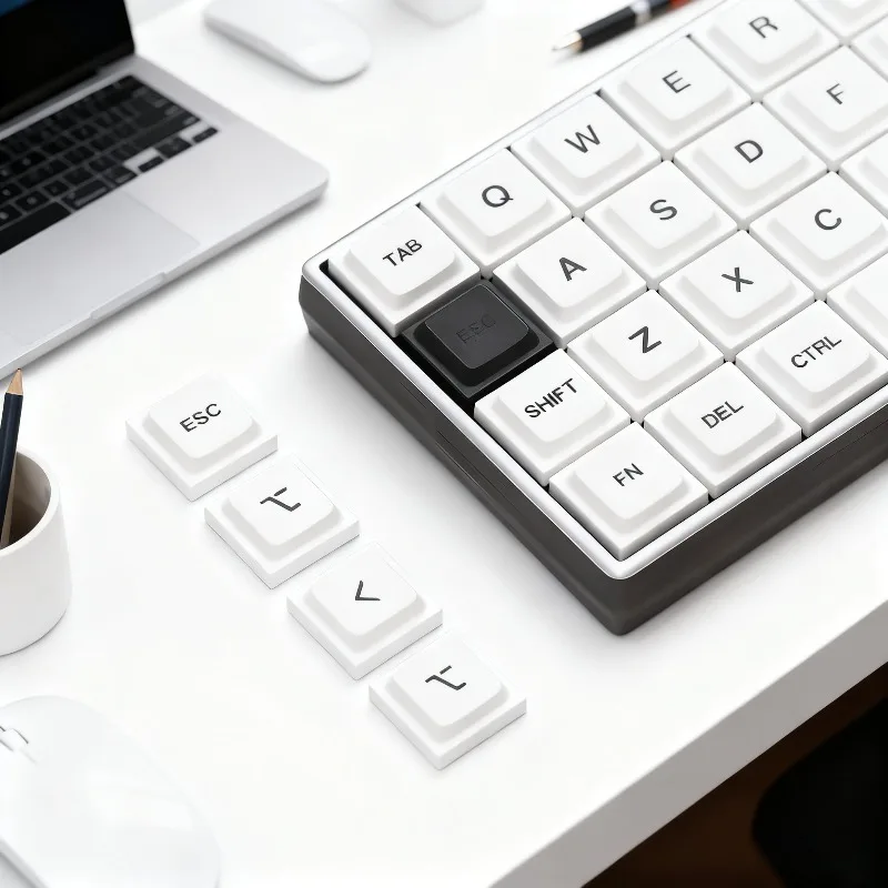 

Low Profile Keycaps Customized PBT Sublimation 48 Keys Keyboard Cap for MX Switch Low Profile Mechanical Keyboard Accessories