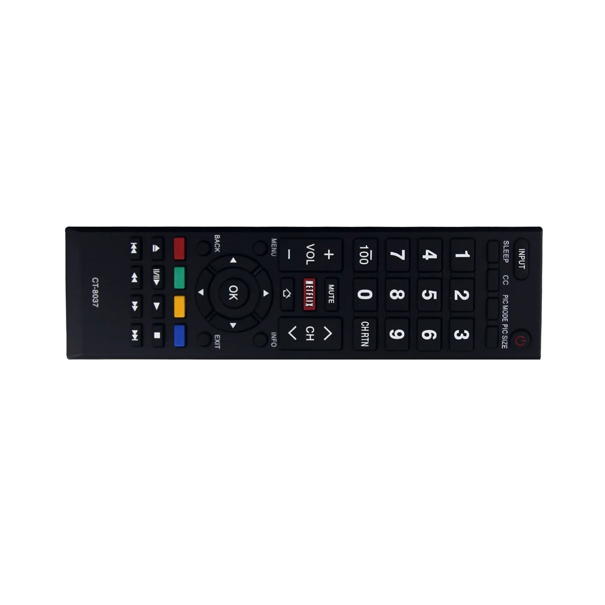 Pengganti Remote Control CT-8037 untuk HDTV pintar 40L3400 40L3400U 50L3400 50L3400U 58L5400 58L5400U 58L5400UC