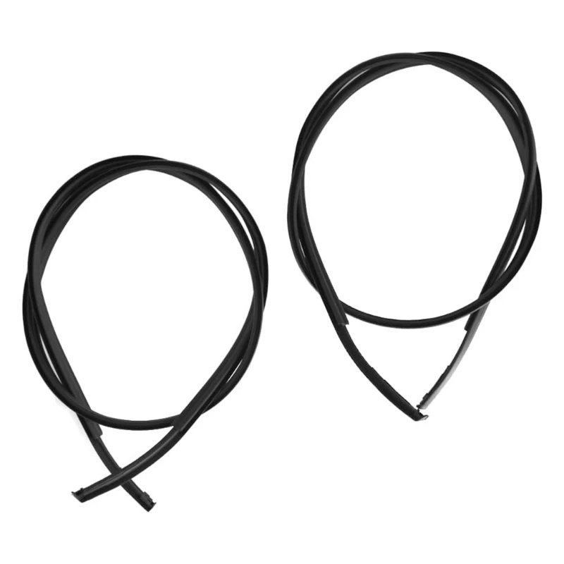 

R53D 2Pcs EPDM Rubber Roof Side Weatherstrip Seal Roof Drip Seal Trim 75551-52130 Suitable for Automotive 2007 to 2011