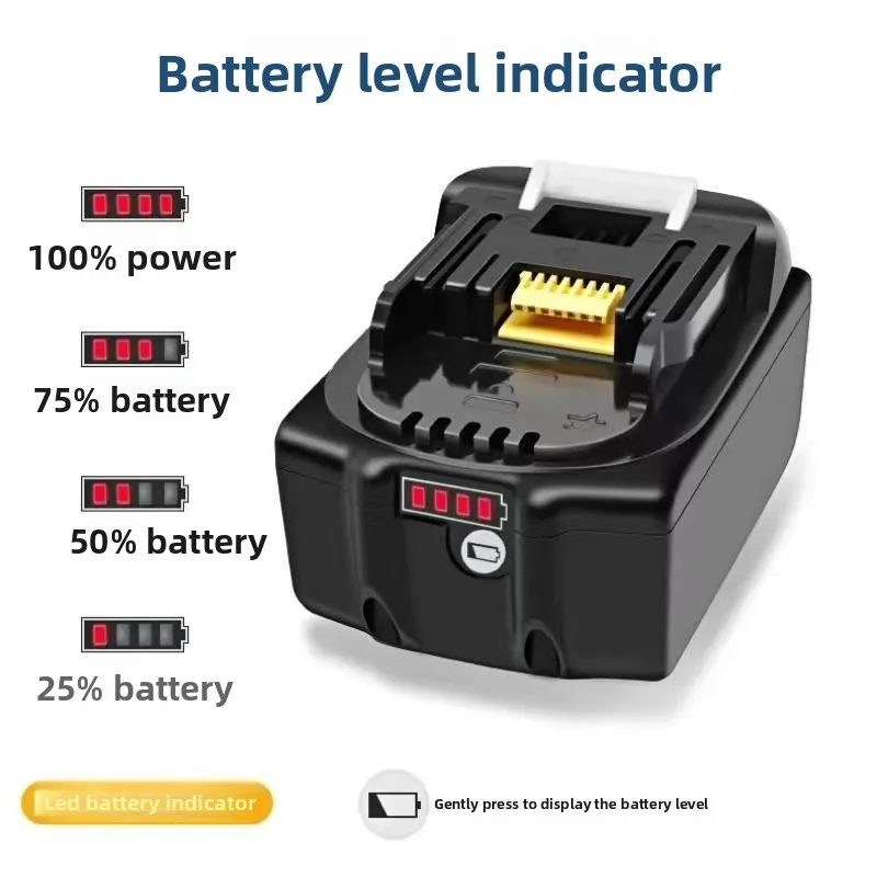 Grade A battery cells  for Makita power tools 18V imported battery packs. Rechargeable batteries for Makita BL1850B LXT400