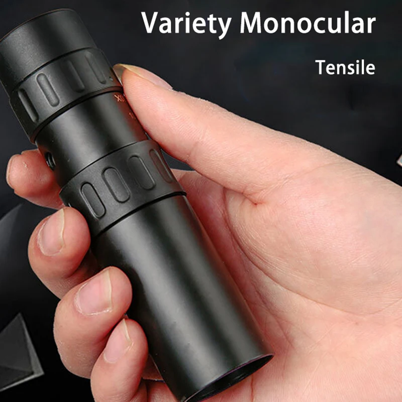 Portable Monocular 10-300X40 High Magnification Telescope High Zoom IPX4 Waterproof For Hunting Hiking Camping Travel Concert