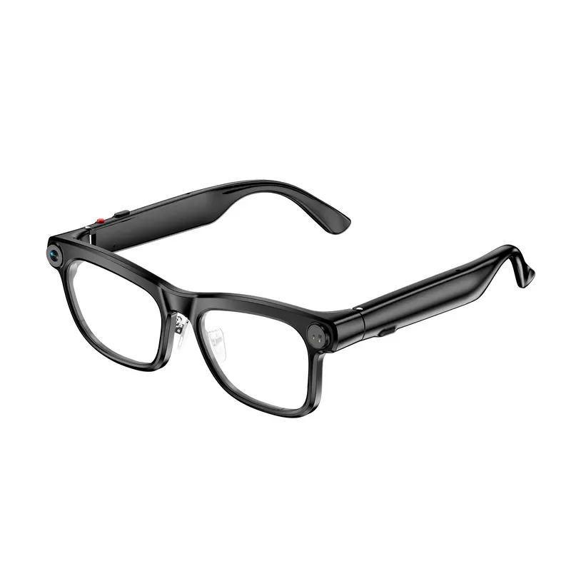 AI Smart Glasses Bluetooth 5.0 HD Camera 8MP Video Call Voice Translation Wearable Tech for Men Women Daily Use Hands Free