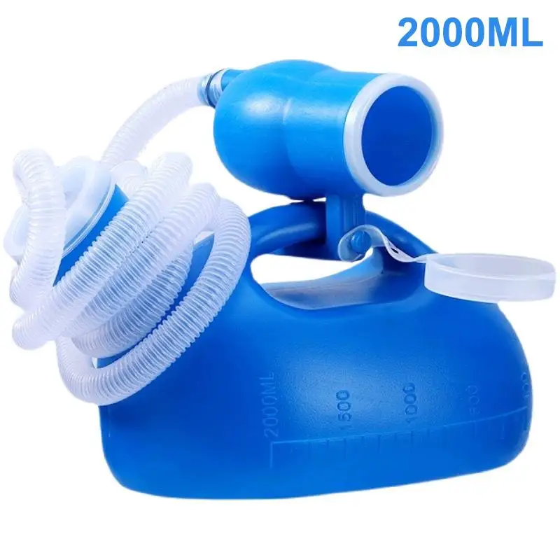 Portable Urinal Pee Bottle 2000ML For Men And Women Spill Proof Unisex Potty For Home Camping Car Travel Accessories