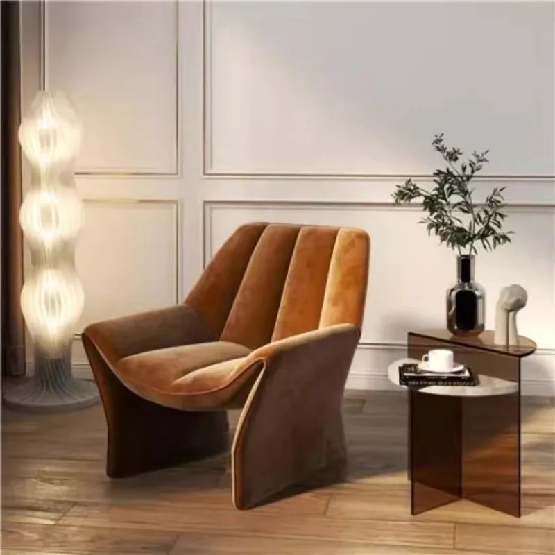 

Luxury Design Foldable Chair Rocking Lounge Makeup Floor Recliner Chair Nordic Lazy Sofa Fauteuils De Salon Hotel Furniture