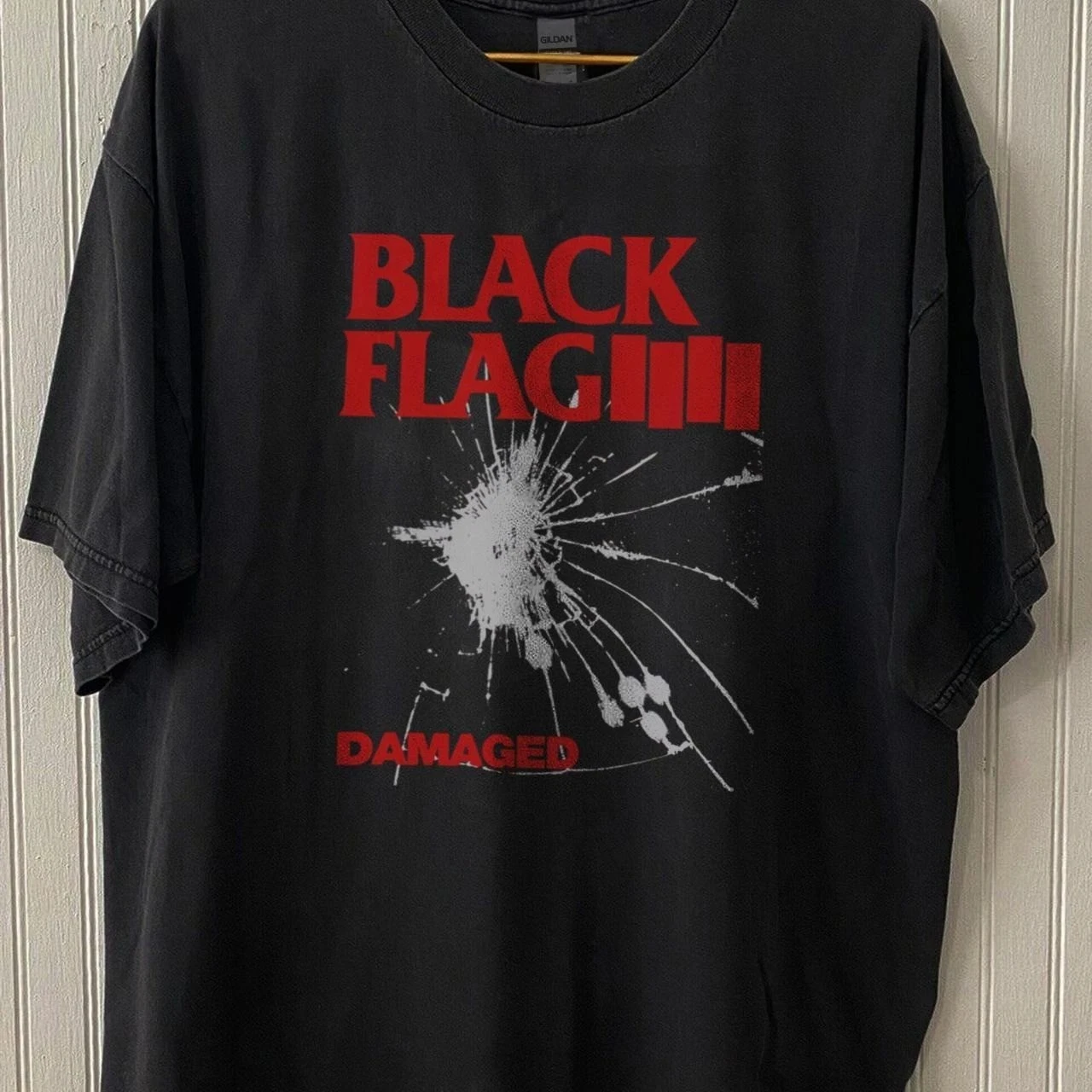 Camiseta unisex retro BLACK FLAG, camisetas gráficas, camisetas con estampado gráfico