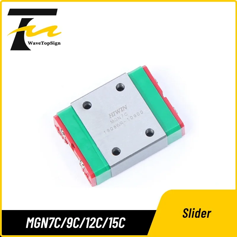 

Boding Hiwin Linear Guide Slider Block MGN7C MGN9C MGN12C MGN15C Grease Nipple Linear Rail Bearing For CNC Router
