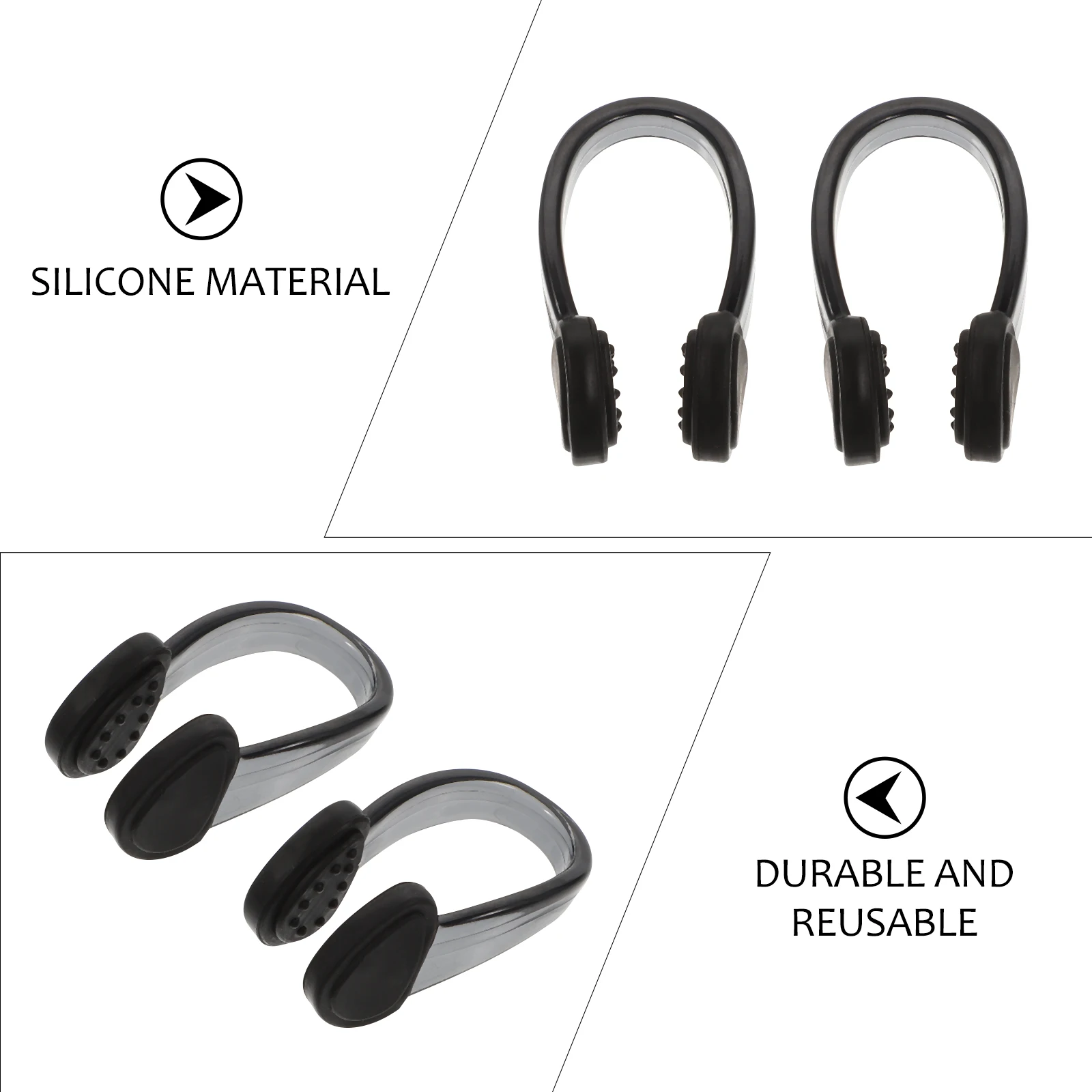 

Goggles Swimming Adult Anti-choking Nose Clip Clips for Water Sports Aldult
