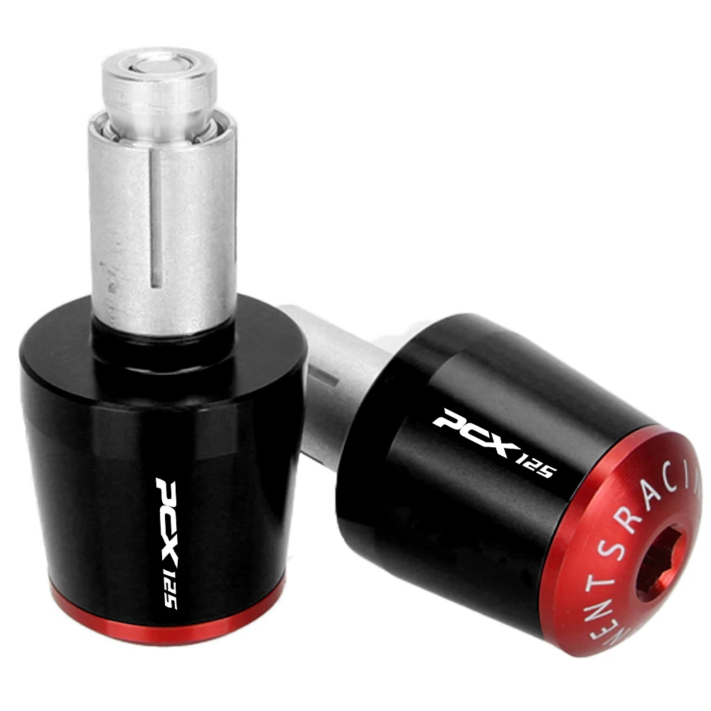 

For Honda PCX125 2017-2020 2021 CNC Aluminium Motorcycle Accessories Handlebar Grips Bar Ends Cap Counterweight Plug Slide Cover