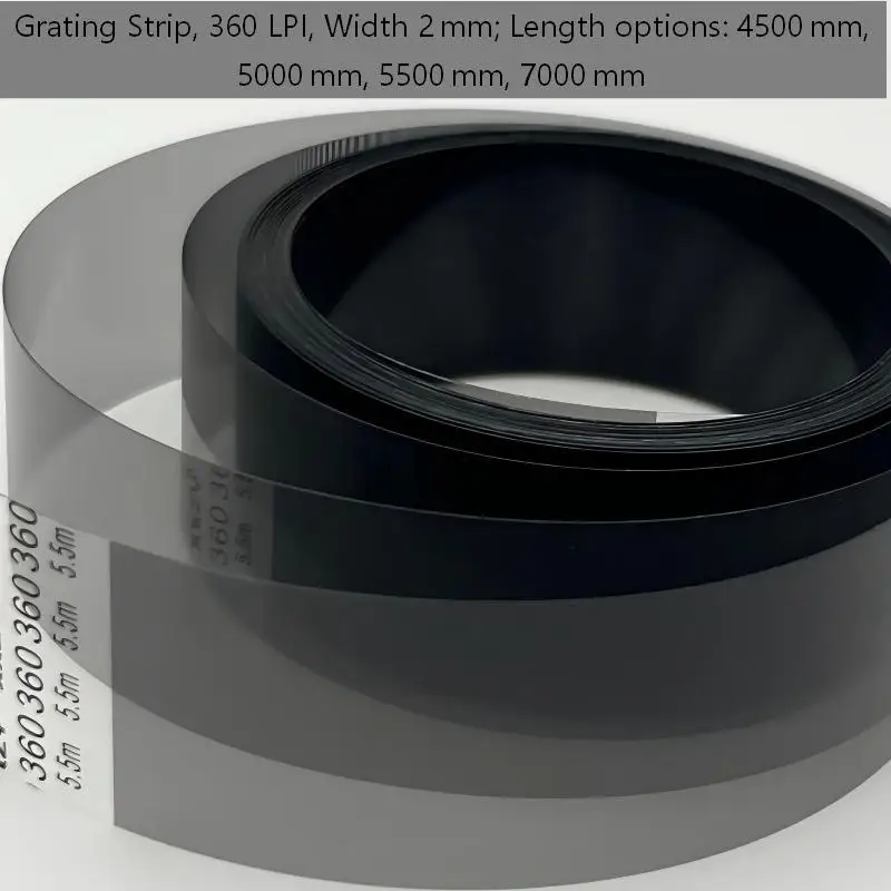 Encoder Strip 360 LPI, Width 2mm, Length:4500/5000/5500/7000mm for large format inkjet printer