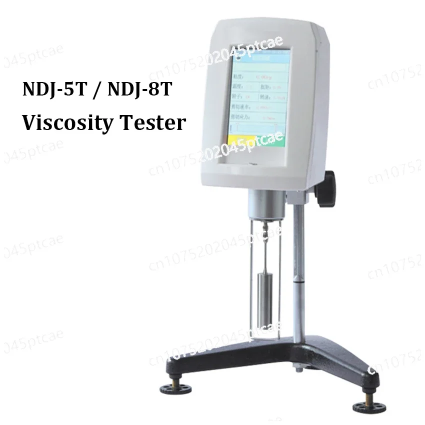 

NDJ-5T/NDJ-8T ротационный вискозиметр цифровой ЖК-дисплей с регулируемой скоростью тестер вращающегося вязкости испытательное оборудование для масляной краски пластик