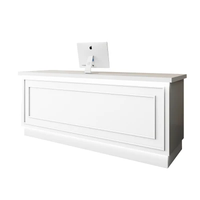 

Simple And Modern Hotel Company Lobby Reception Desk Bar Counter Cashier Beauty Salon Commercial Counter
