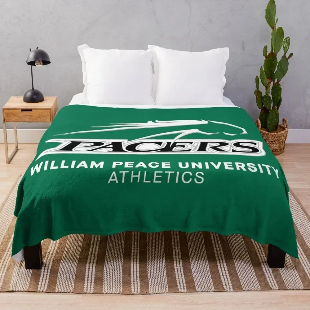 

William Peace University Throw Blanket christmas gifts Extra Large Throw bed plaid Plaid on the sofa Blankets