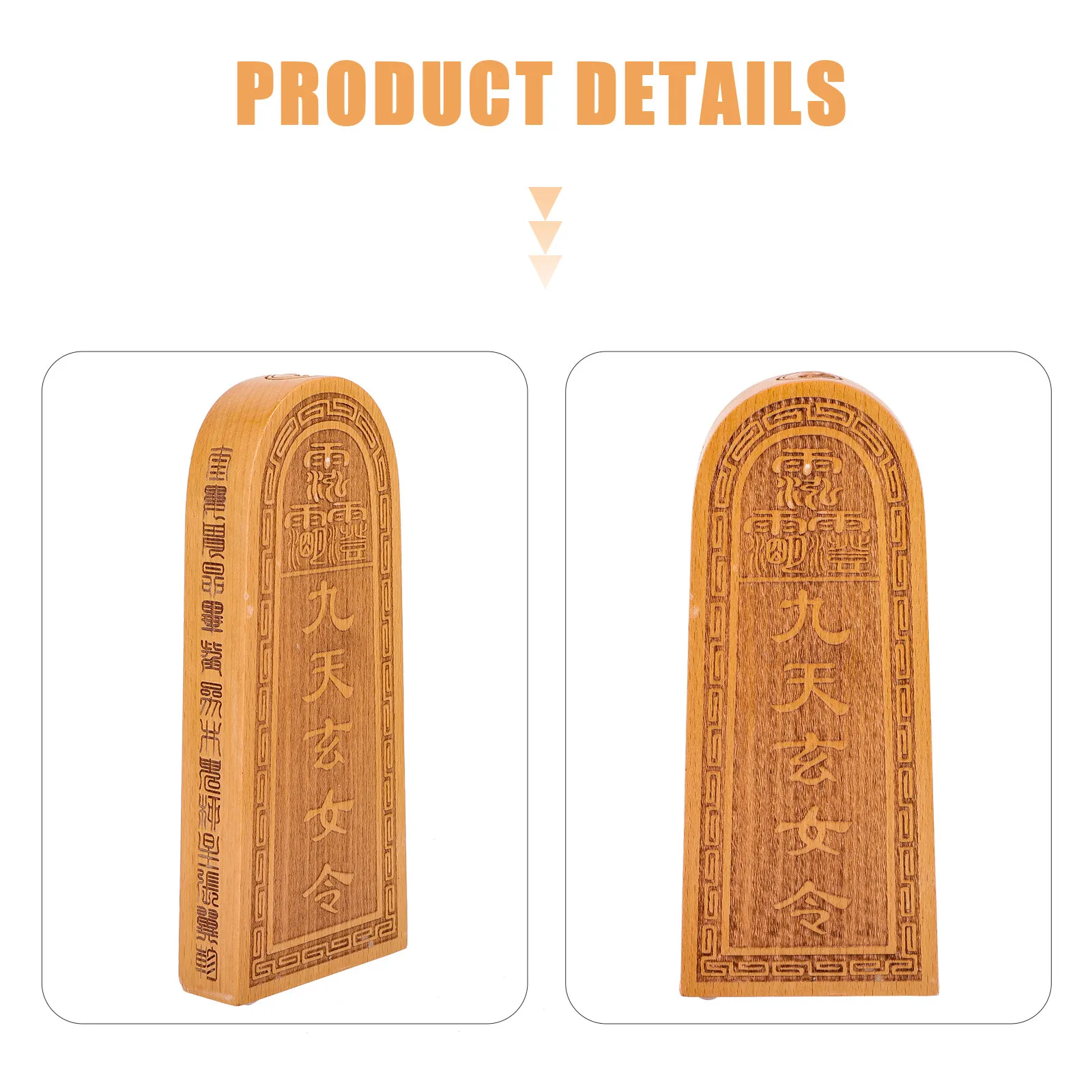 premium-wooden-token-statue-handcrafted-daoist-token-ornament-for-home-office-garden-desktop-decor-indoor-outdoor-tabletop