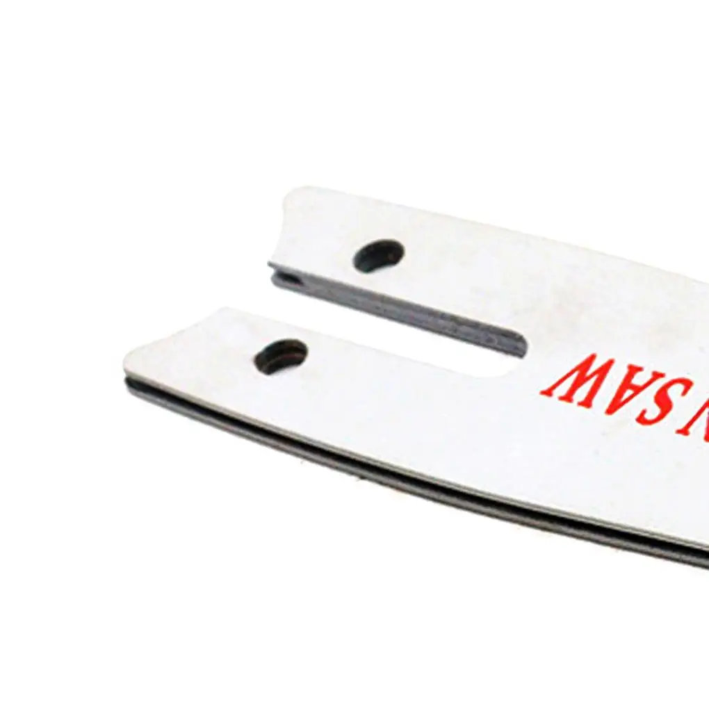 6 Inch Electric Chainsaw Guide Plate Aluminum Alloy Chain Saw Rod Tool