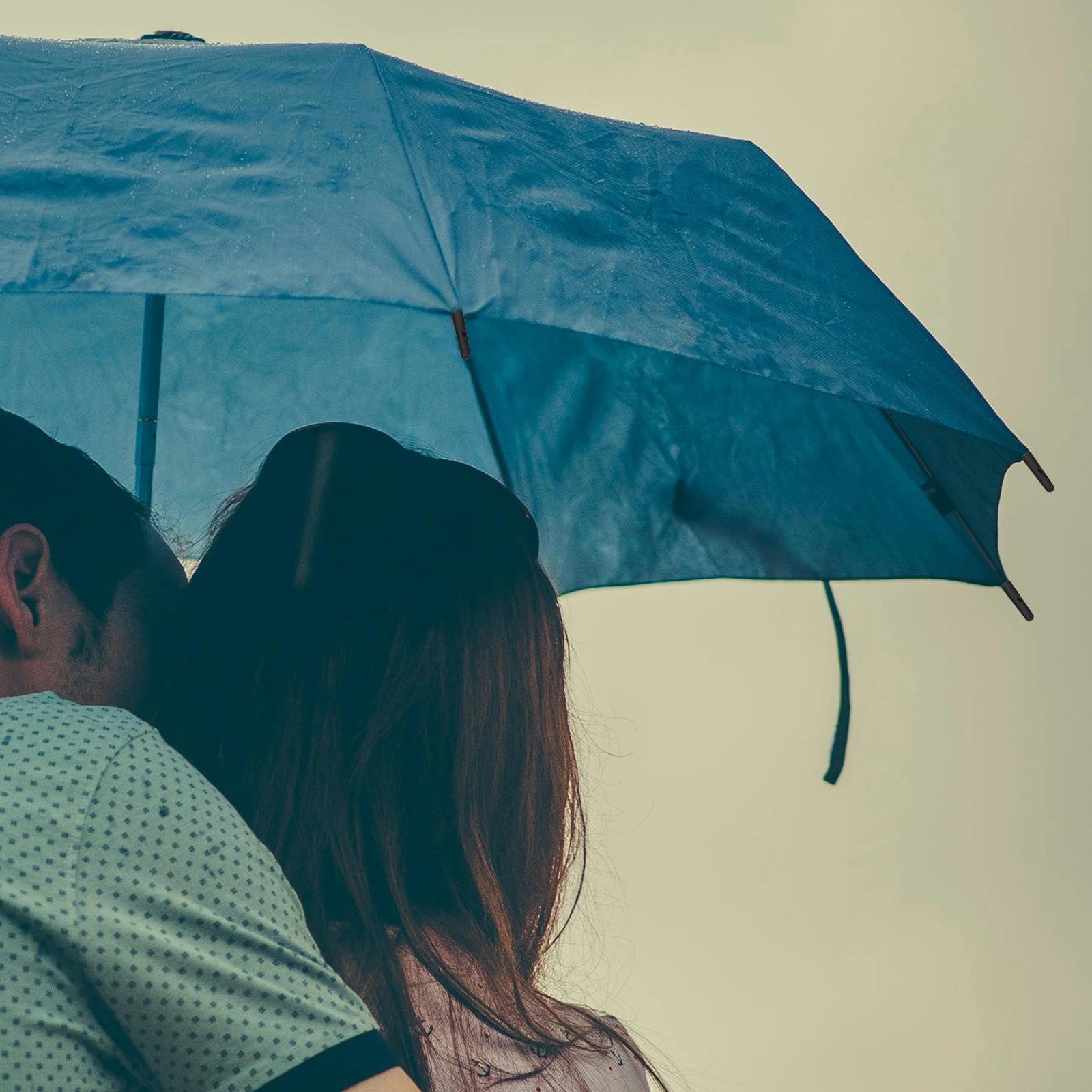 

10Pcs Plastic Umbrella Tail Beads Durable Multifunctional Design Easy Installation for Repair and Replacement of Umbrellas