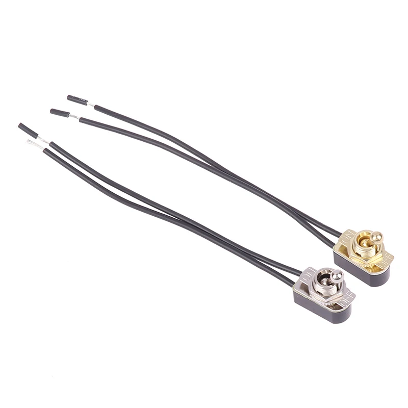 1PC AC 250V 3A On/Off Prewired Standard Toggle Switch With Wire Cable Contacts Switch Electrical Equipment Accessories image 5